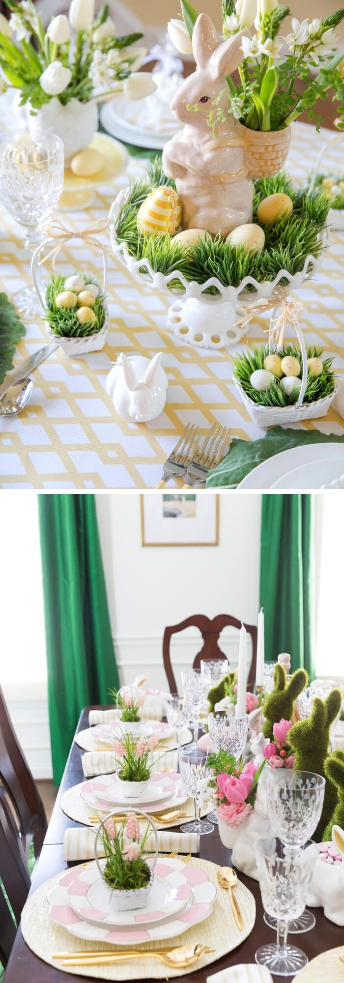 Spring Easter Theme Centerpieces: Floral And Traditional Easter Decorating Themes