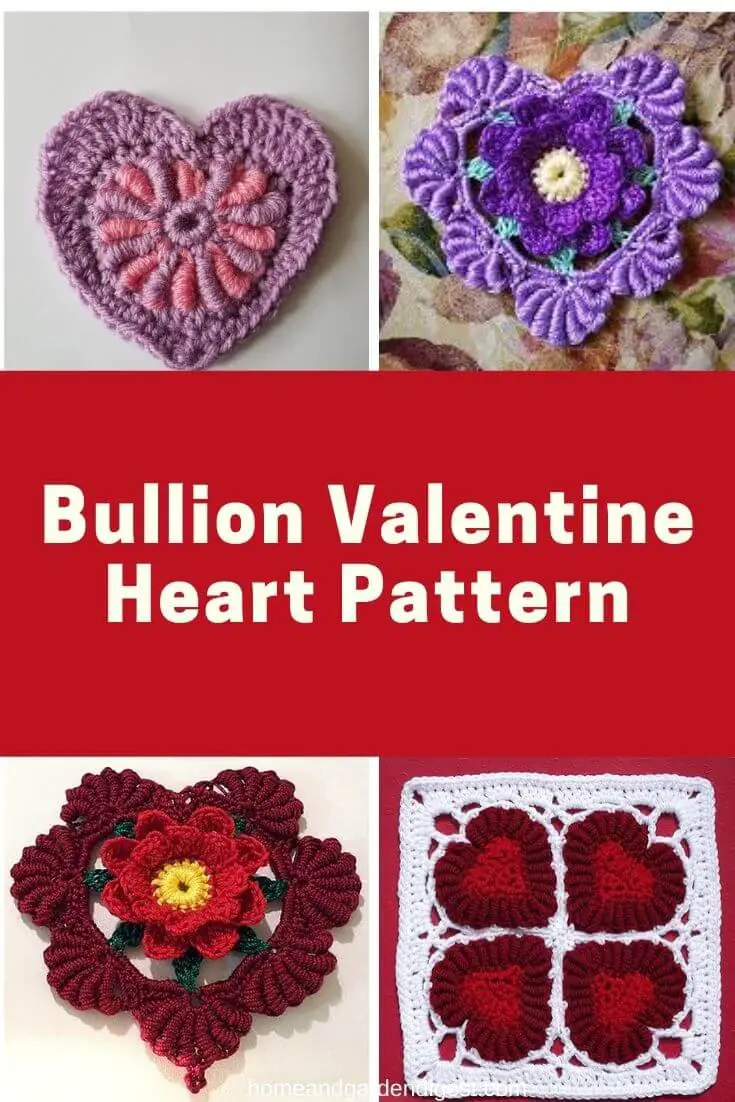 Bullion Valentine Heart Pattern