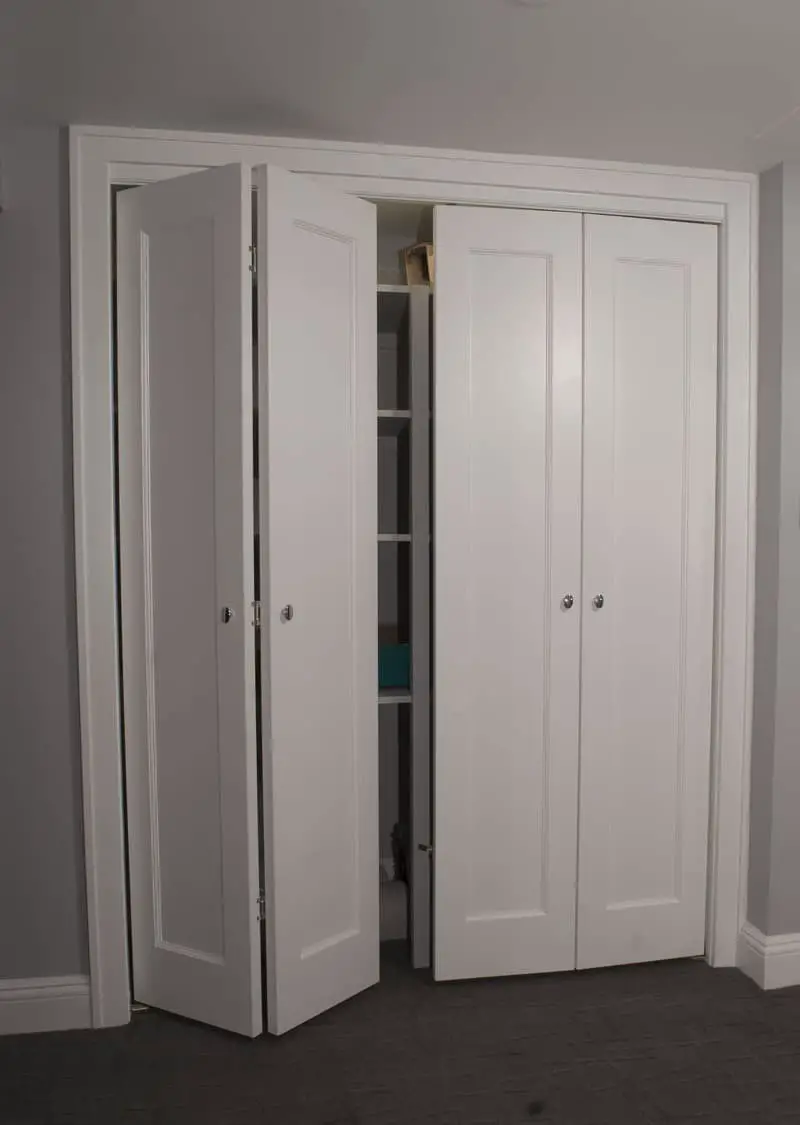 Basement closet door ideas.