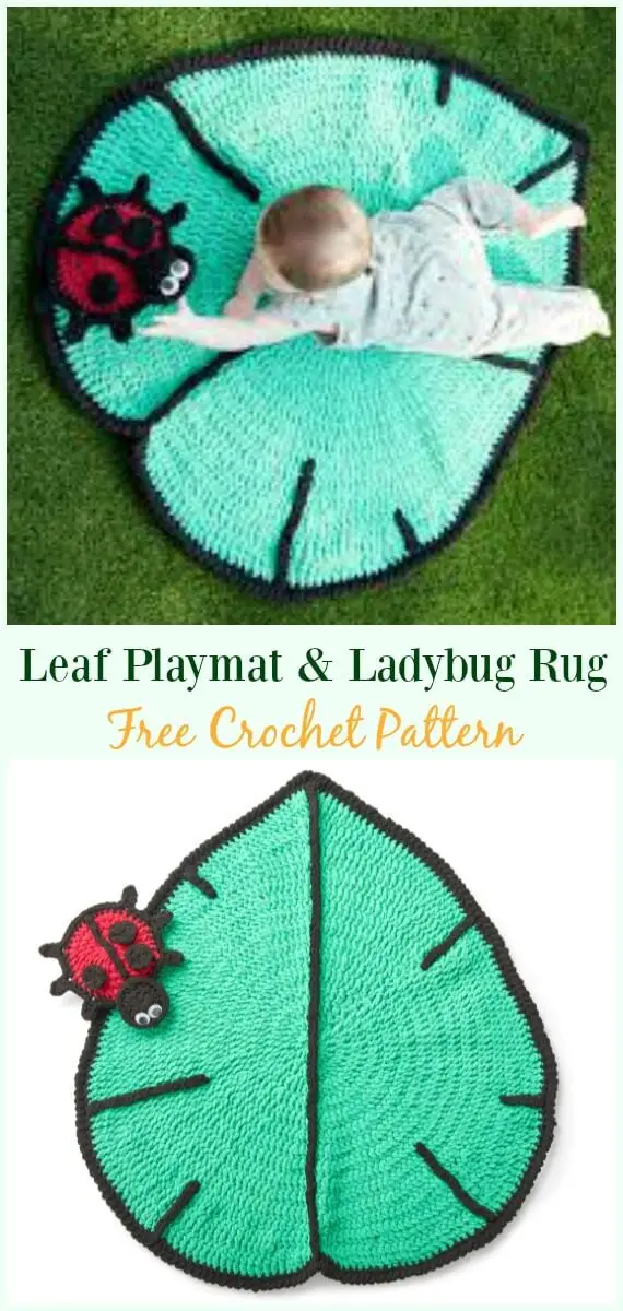 Leaf Playmat & Ladybug Toy