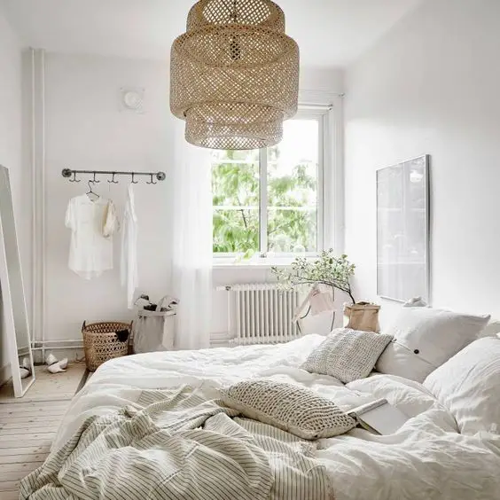 Scandinavian Style Bedroom Lighting