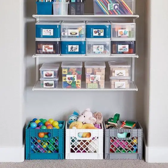 Colored Storage Boxes