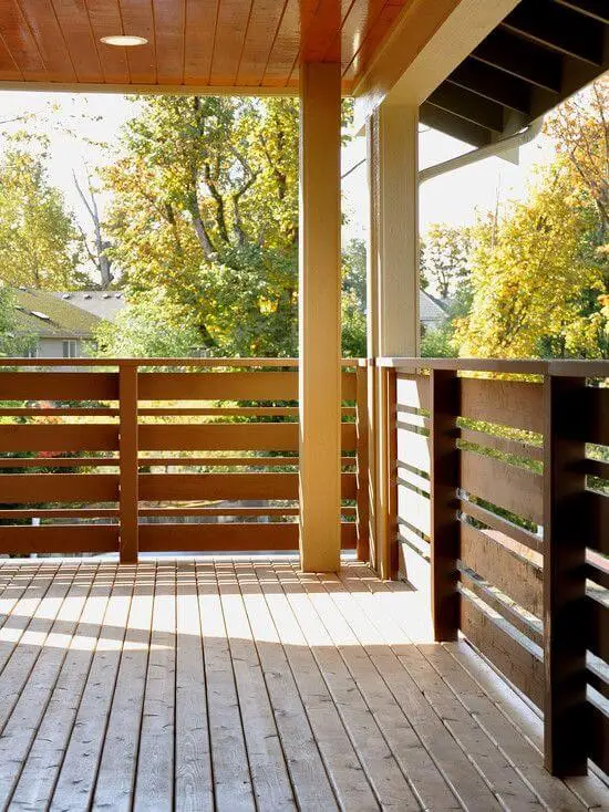 The Modern Porch Railing