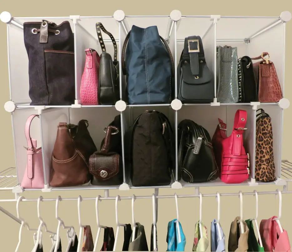 Storage ideas for purses