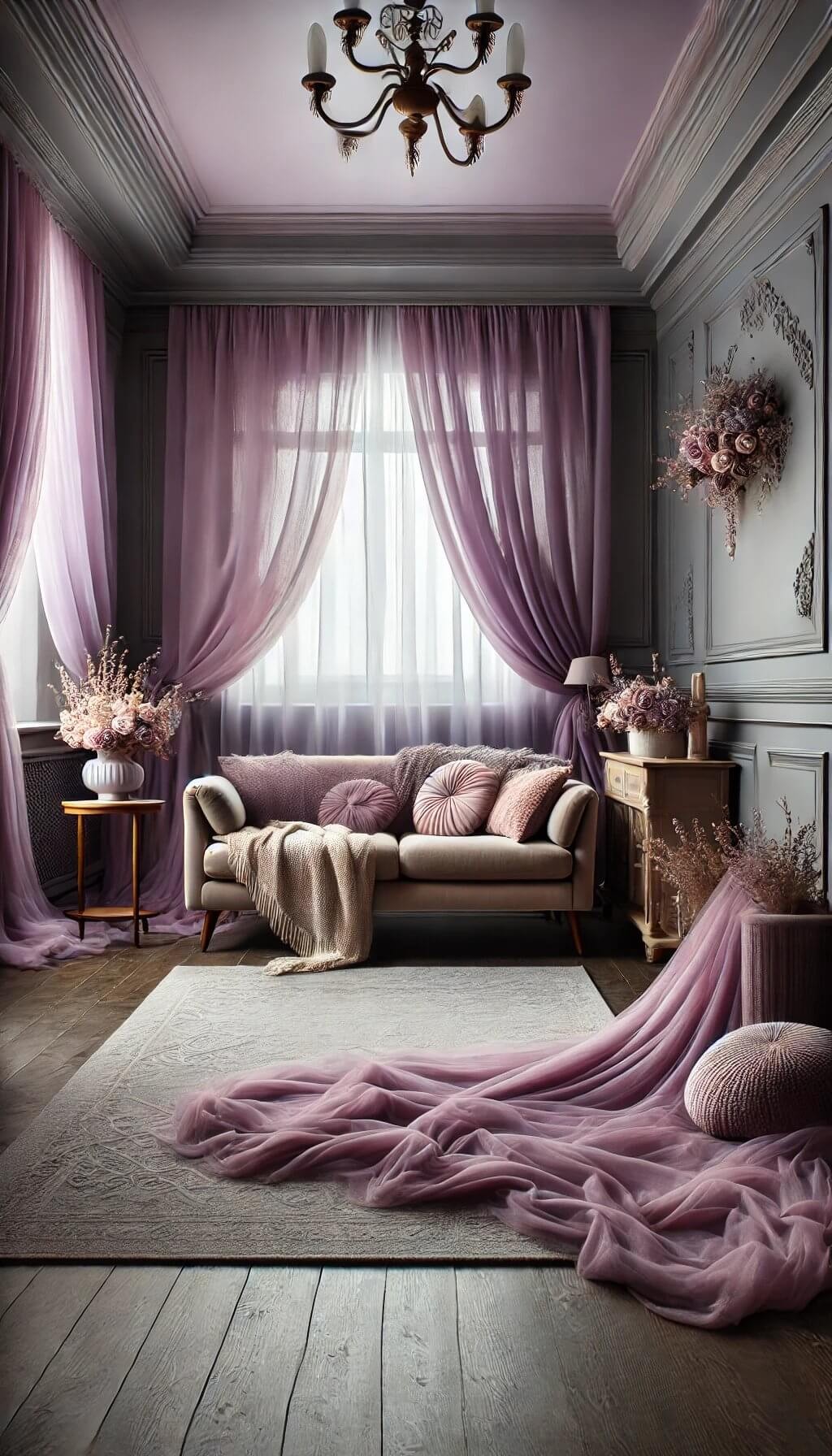 Lavender Curtains