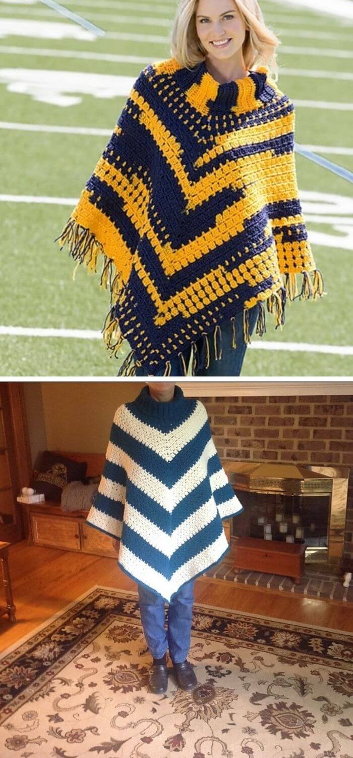 Sporty Poncho