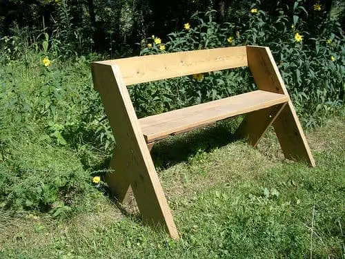 Slat bench