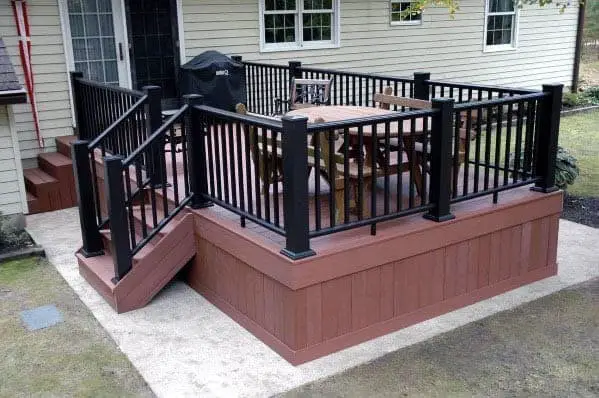 Composite deck skirting ideas