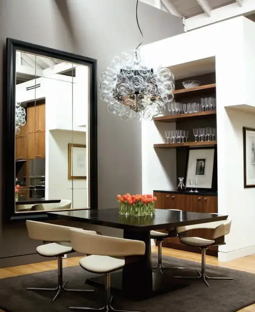 15 Dining Room Mirror Ideas To Add Style And Function (With Pictures)