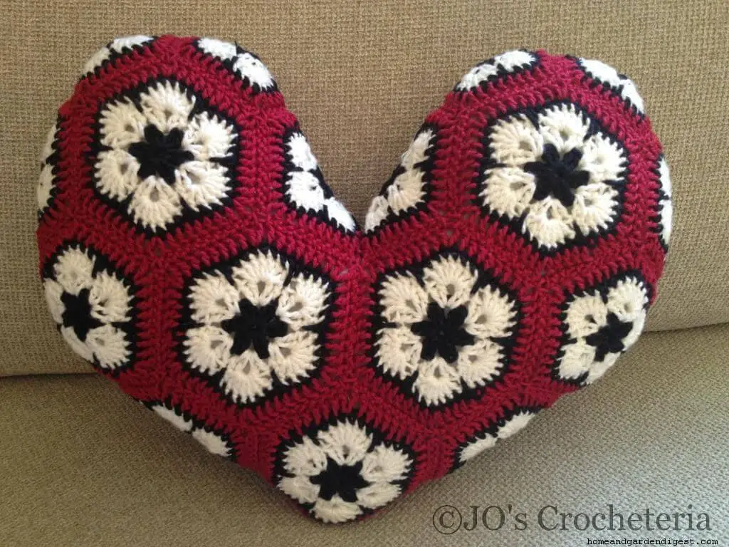 The African flower heart