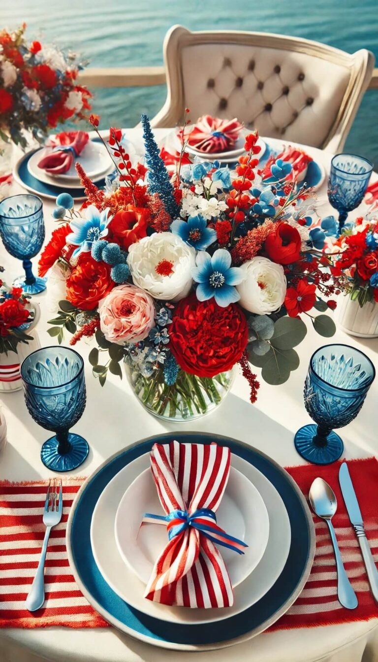 15+ Stunning 4Th Of July Tablescape Ideas To Wow Your Guests