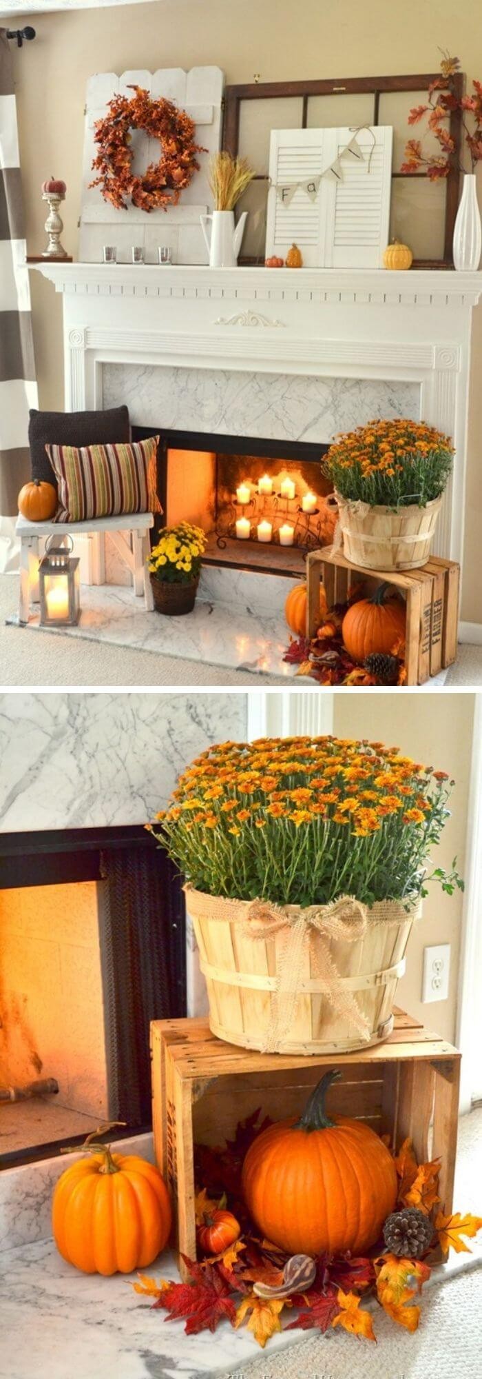 Fall Mantel