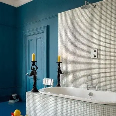 Blue and White tiles