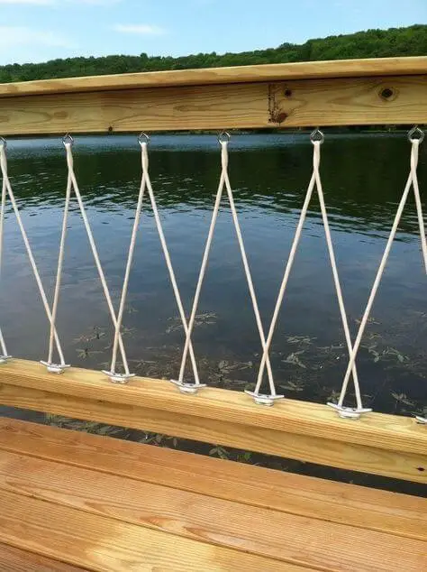 Thin Rope Railing