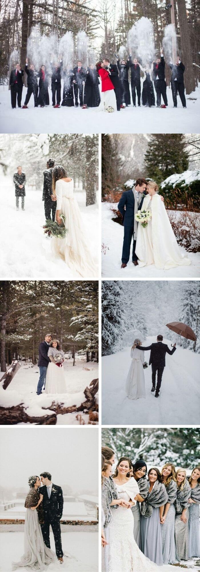 Winter Wedding Ideas: Themes For Winter-Month Weddings