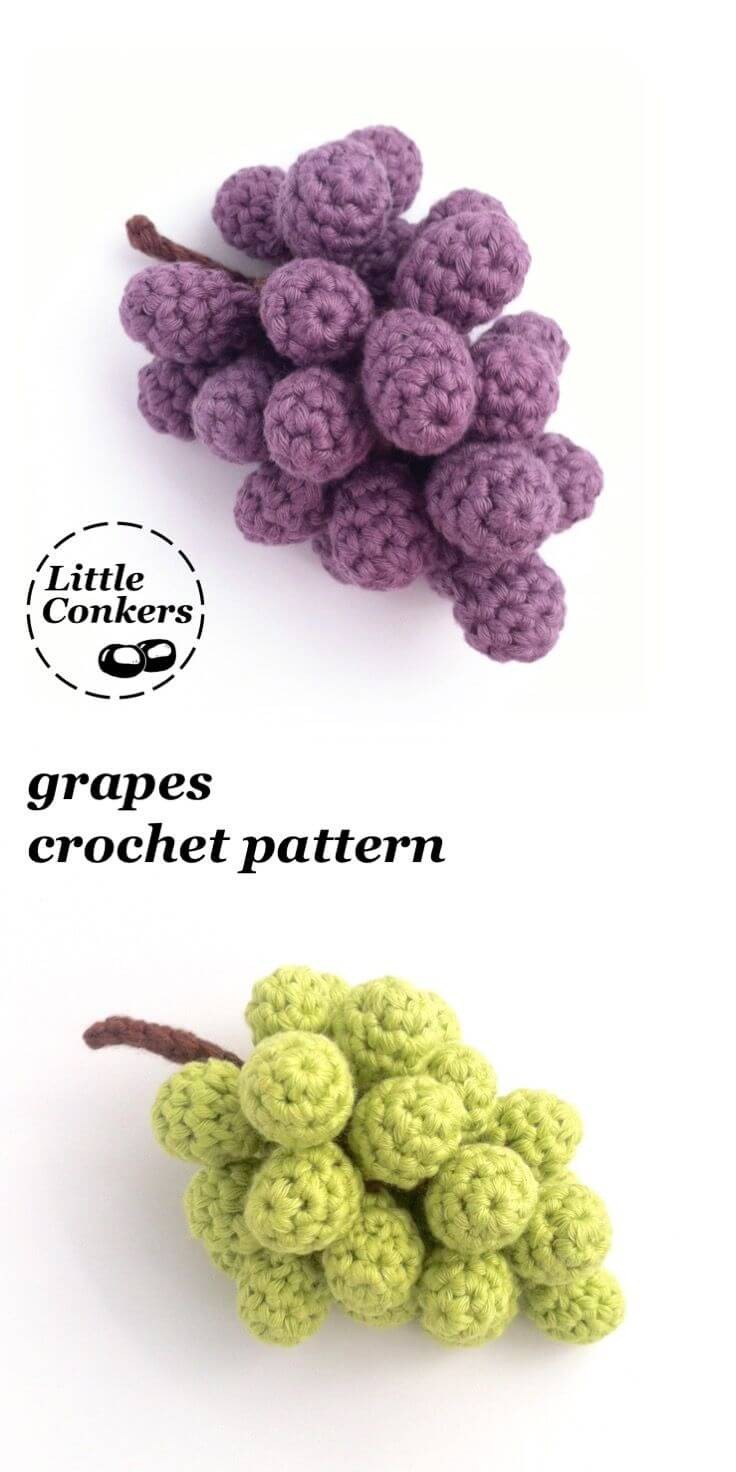 Grape Crochet Pattern PDF – Crochet Grape pattern