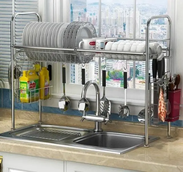 Kitchen Sink with Storage