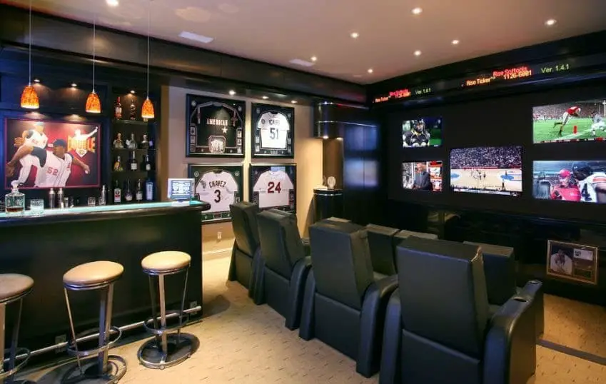 The Man Cave of Memorabilia