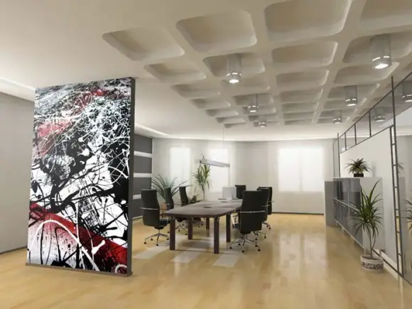 Digital Wallpaper Office Decoration Interior Design