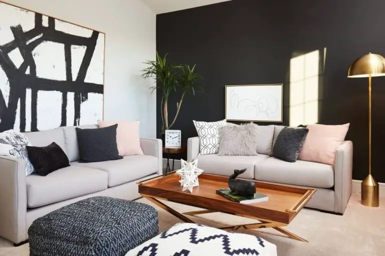 45 Gorgeous Black Living Room Ideas And Designs (With Photos)