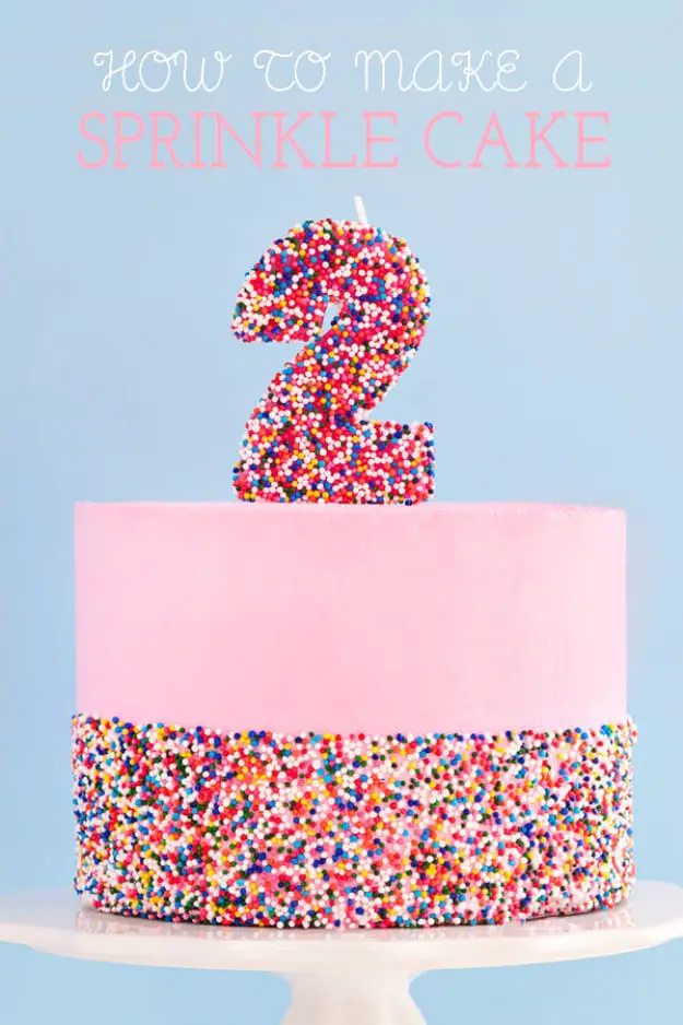 Ultimate DIY Sprinkle Cake