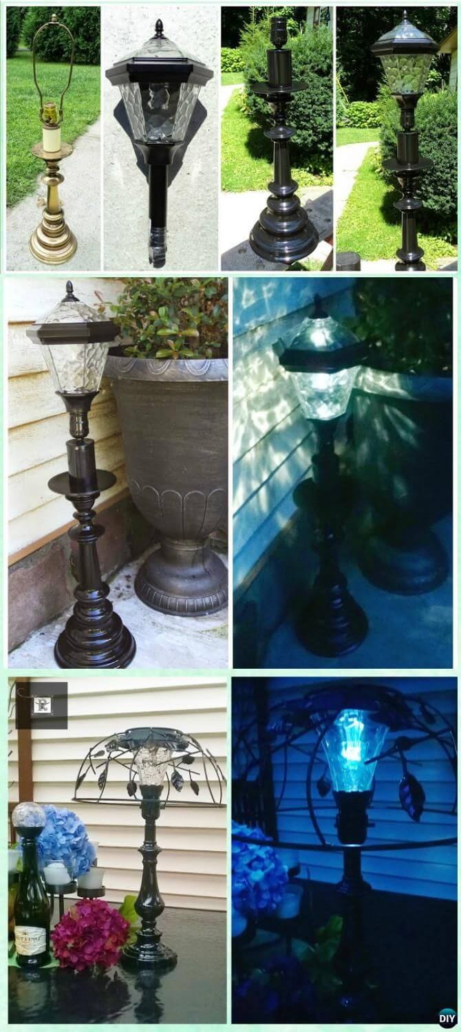 Recycled Solar Light Lamp