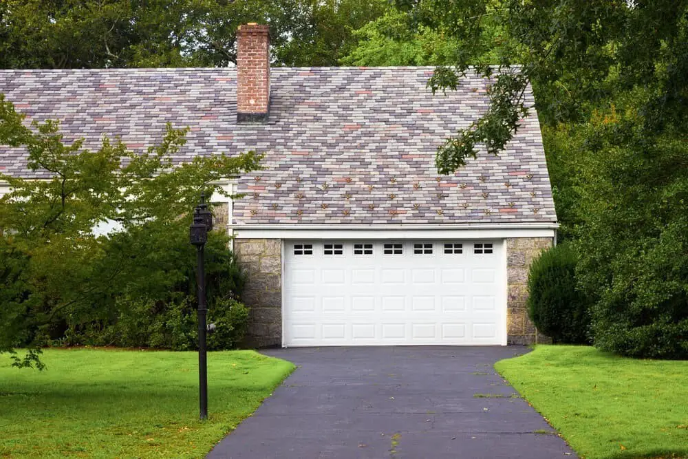 Attached garage