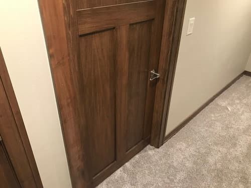 Short basement door ideas.