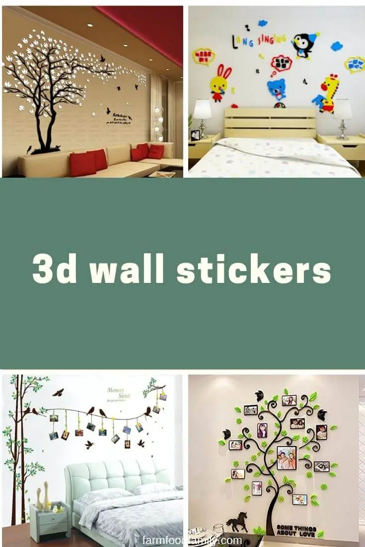 3d wall stickers