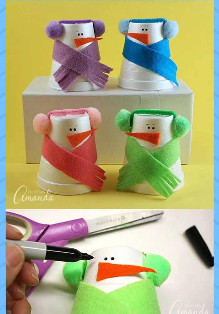 Christmas Craft Ideas For Preschoolers: Simple Christmas Crafts And Decorations For Young Children To Make