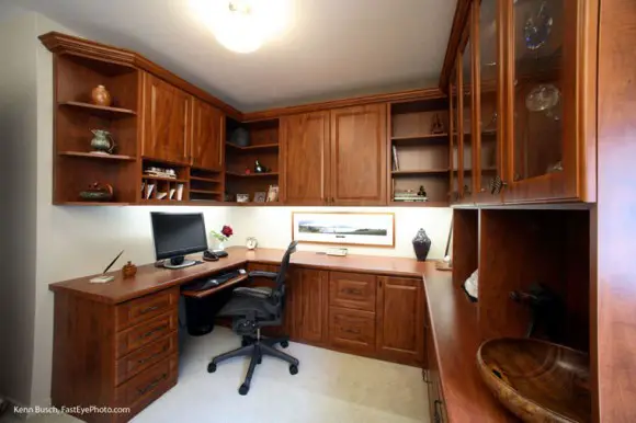 Elegance Custom Home Office