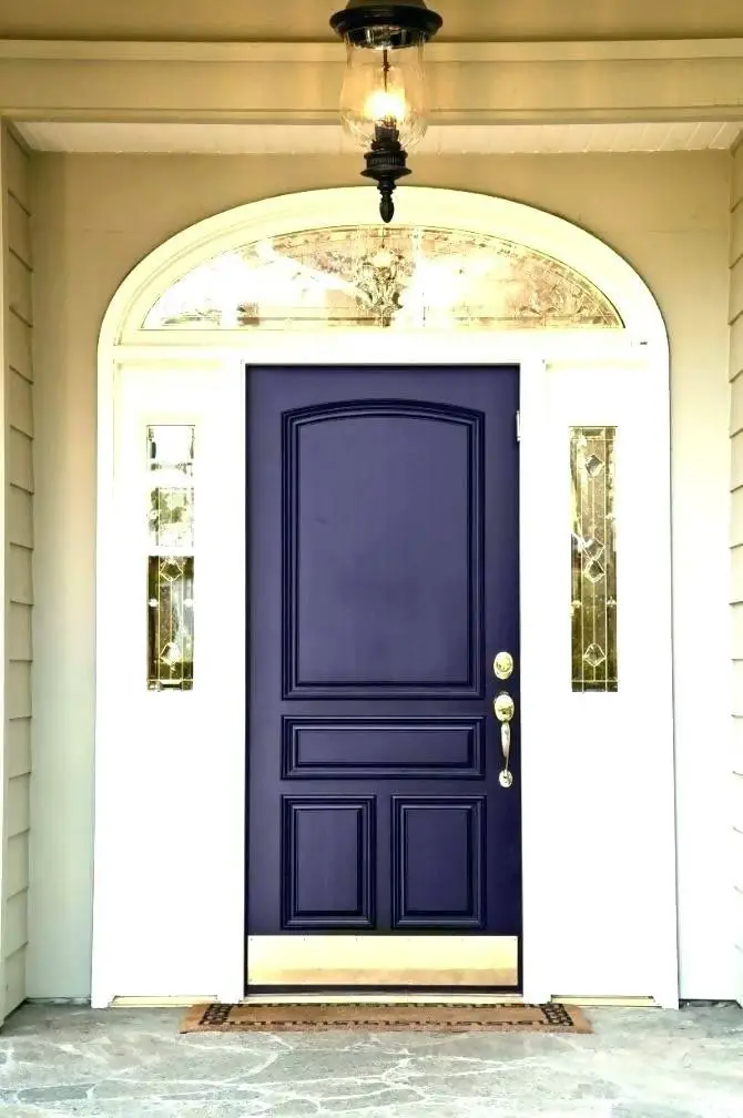 Violet door