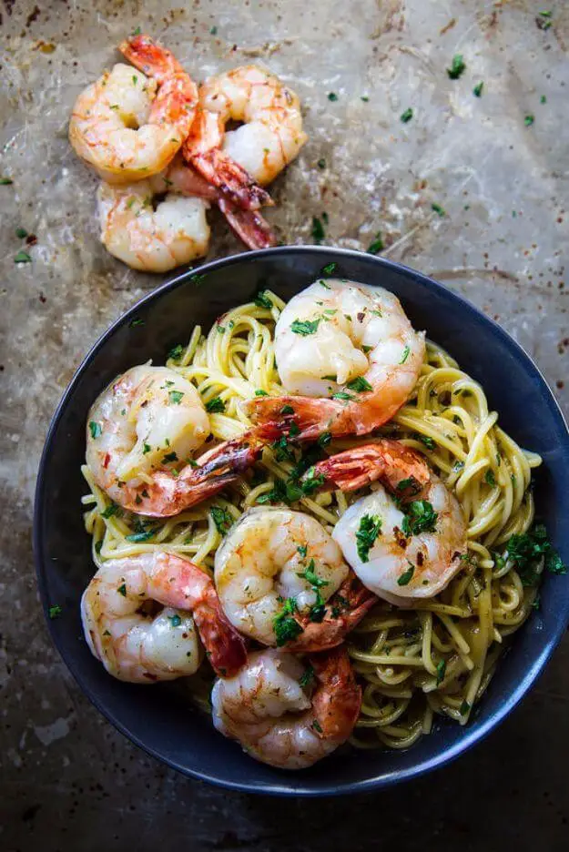 Gluten Free Shrimp Scampi