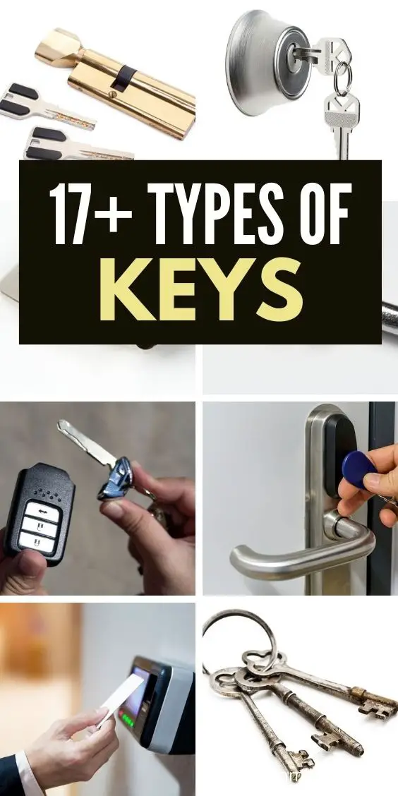 17+ Different Types Of Keys