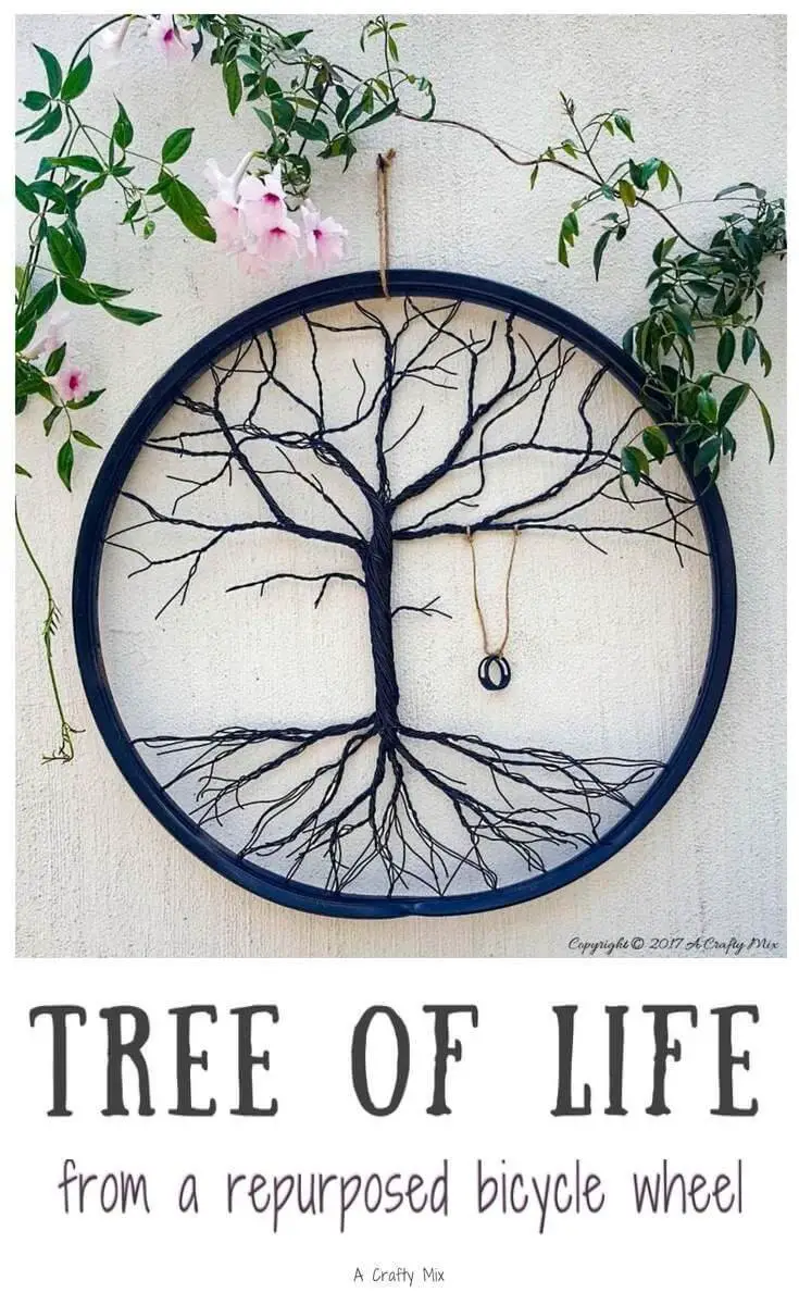 Bicycle wheel tree of life