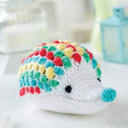 Rainbow hedgehog toy