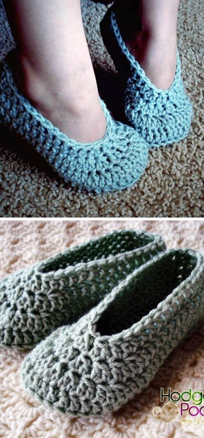 The simple child slippers