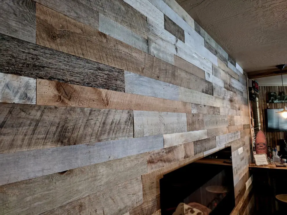 Reclaimed Wood Planking.