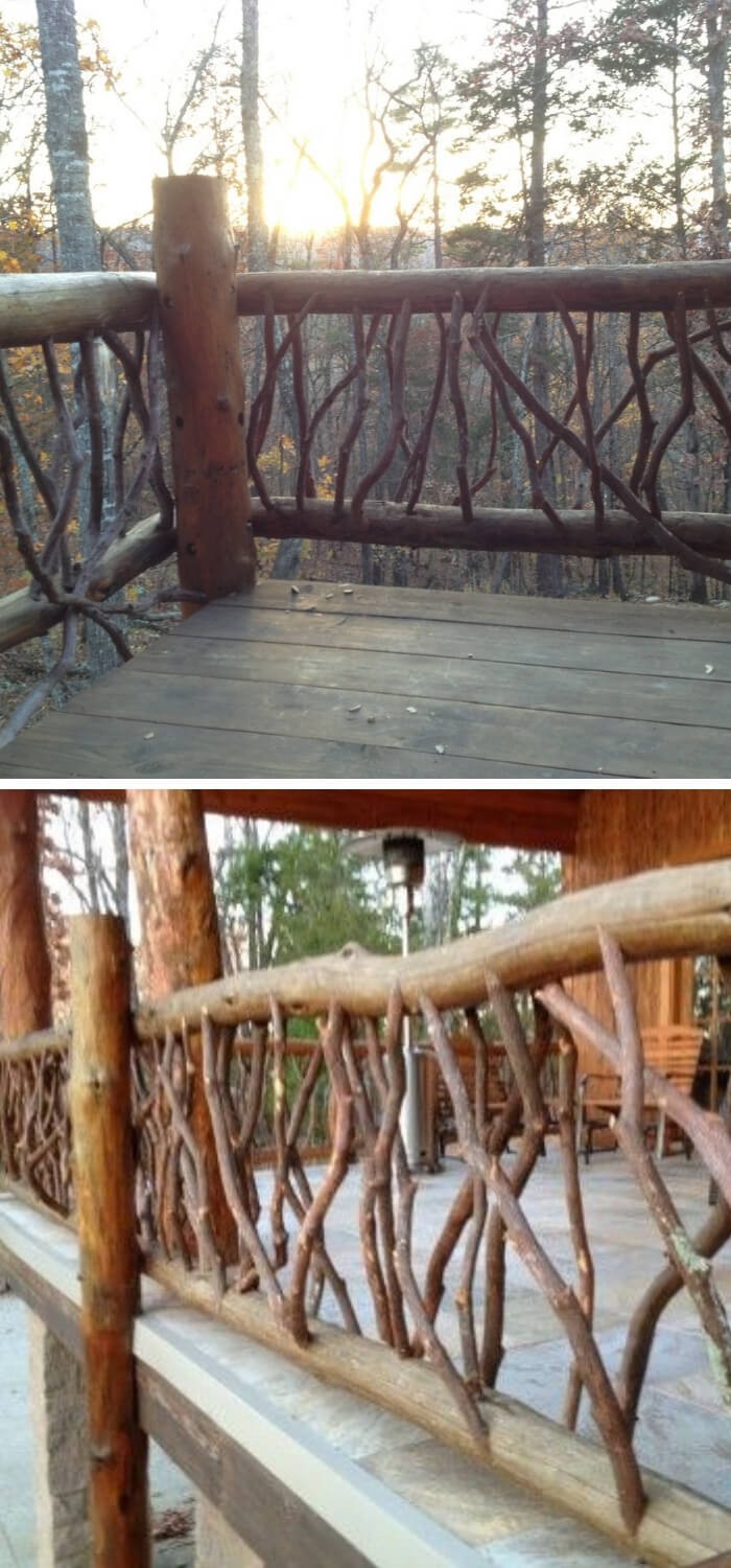 The Branch or Log Railing