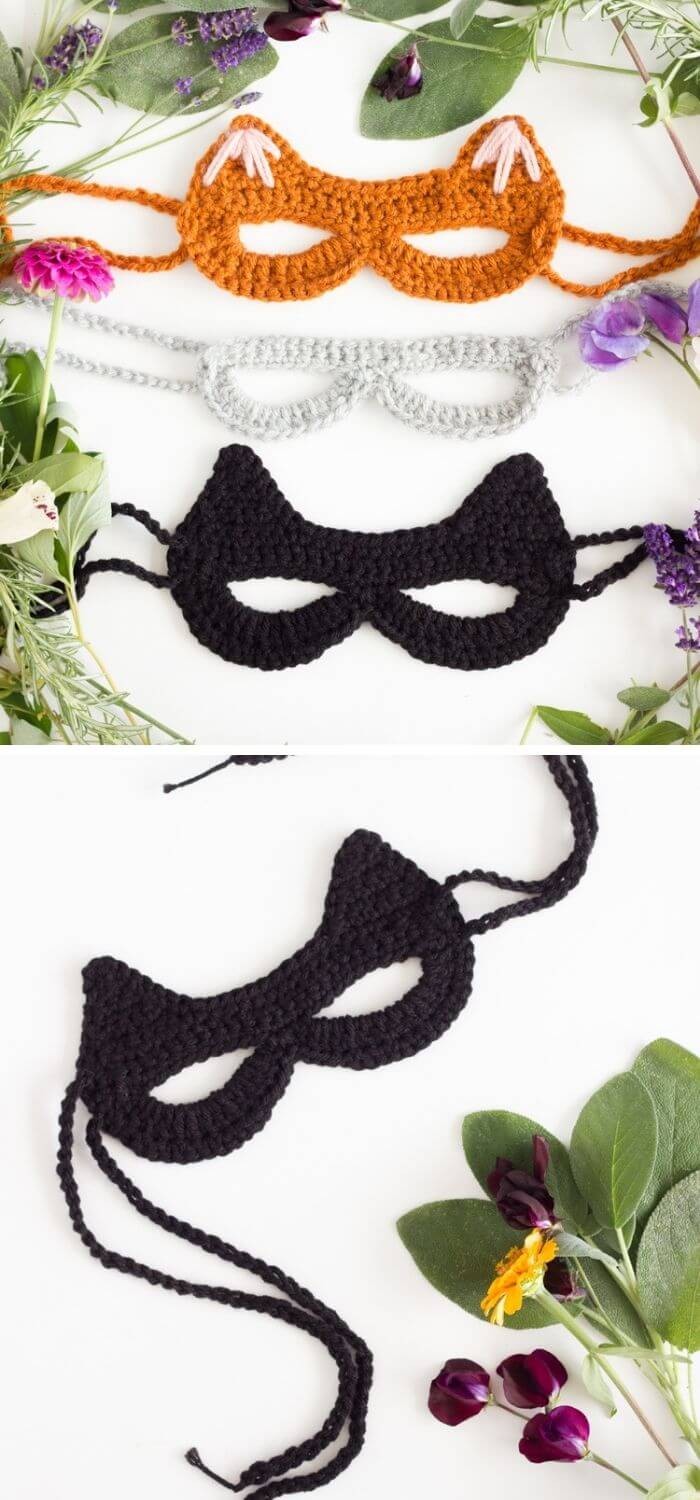 The Quick Cat Masquerade mask