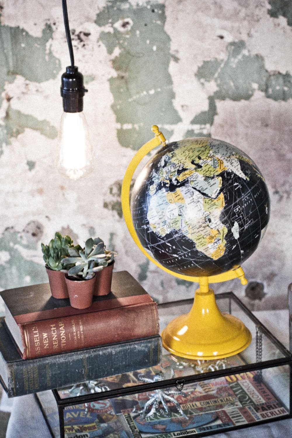 Who has not wanted a globe for their house?