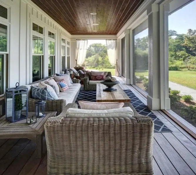 Screened in back porch ideas