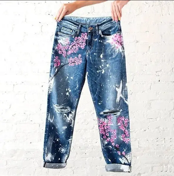 Cherry Blossom Jeans