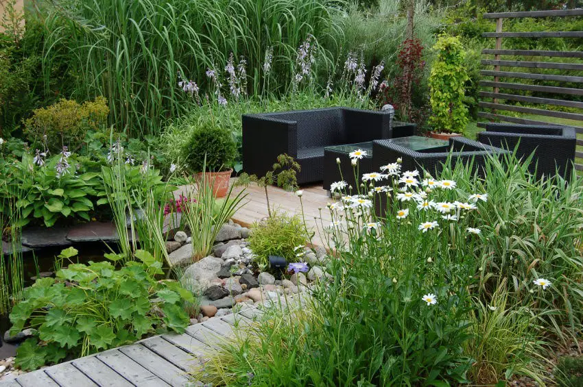 Lettered Stone Garden Path