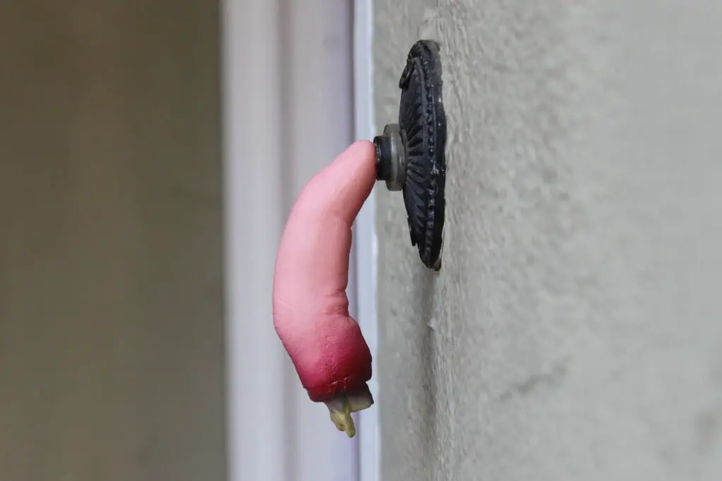 Stuck Finger Halloween Doorbell