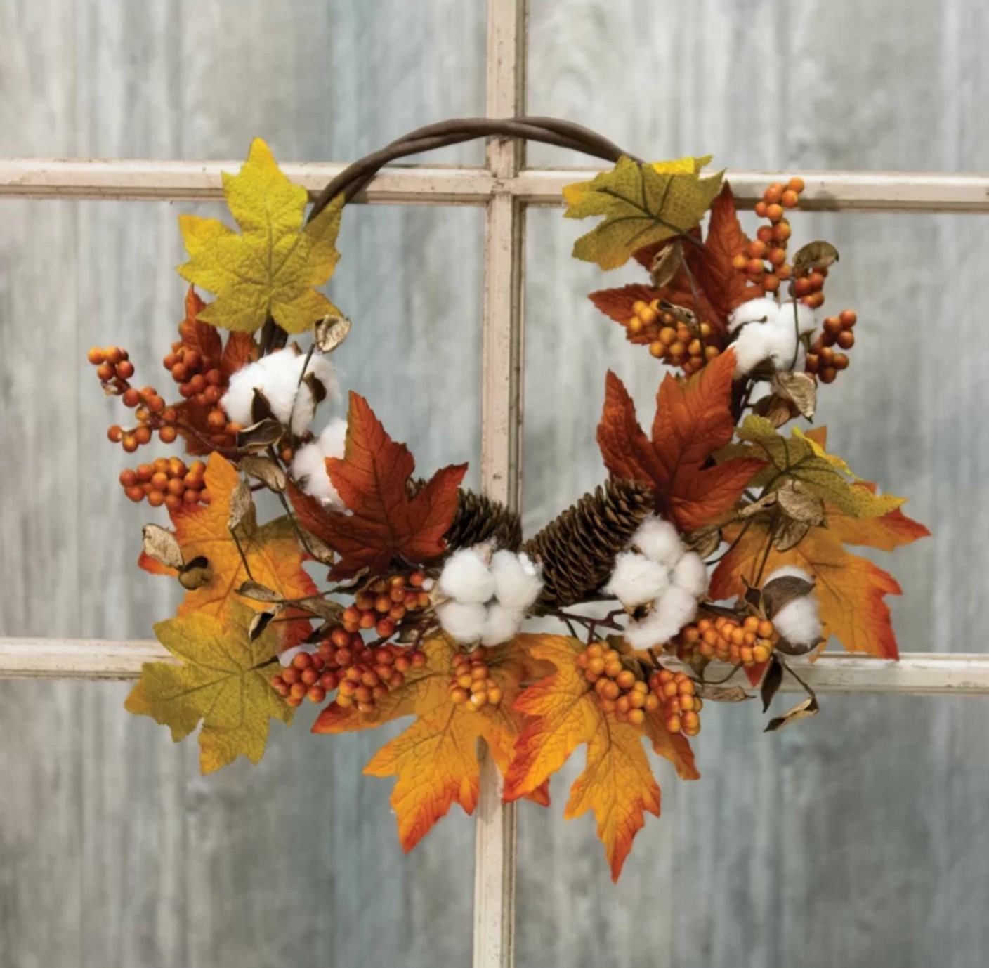 Harvest Half-Wreath