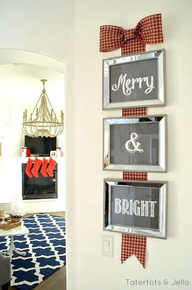 21- Serving trays to ‘Merry & Bright’ frames