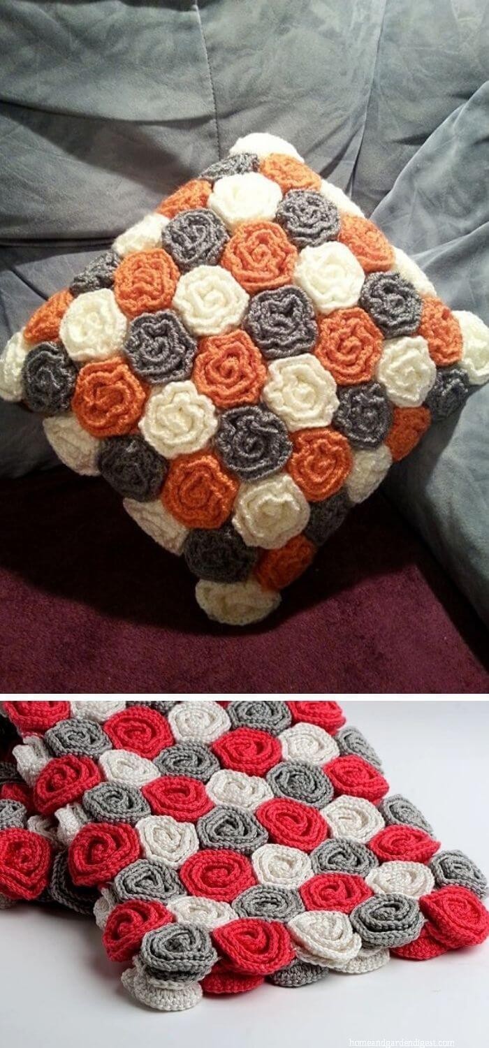 Rose Field baby blanket