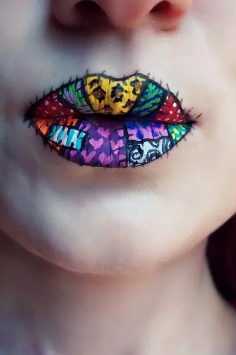 15 Amazing Designs To Paint Your Lips This Halloween