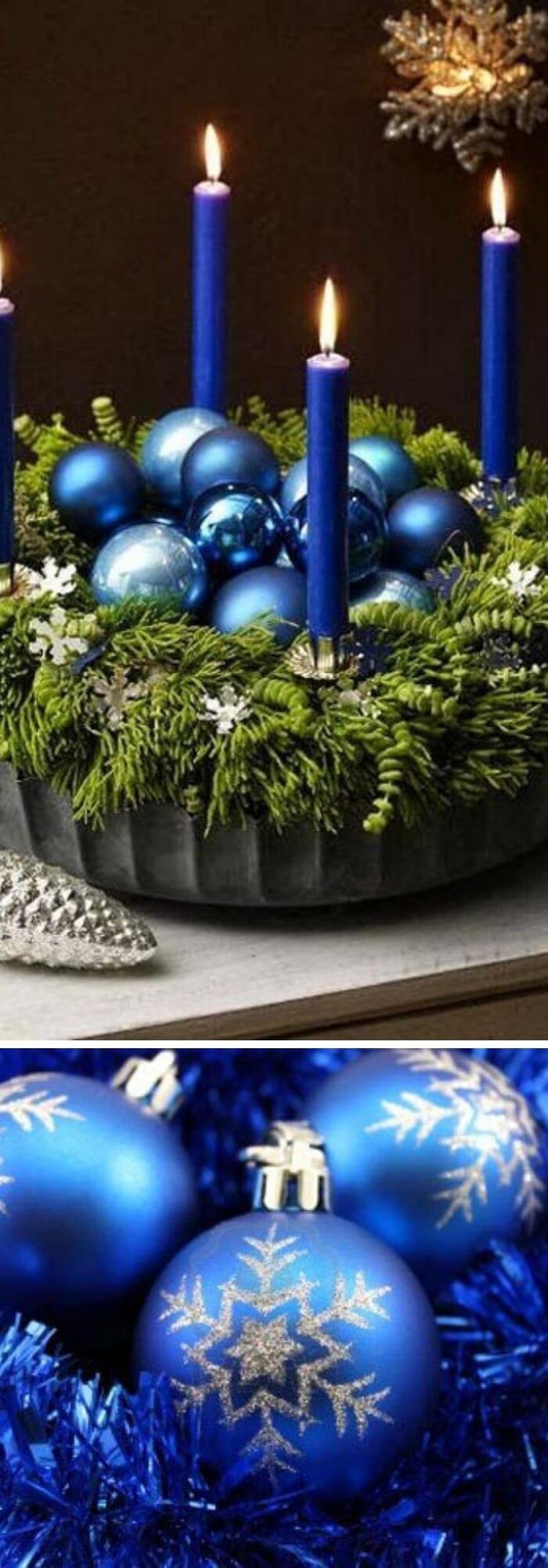 22+ Best Blue Christmas Decor Ideas